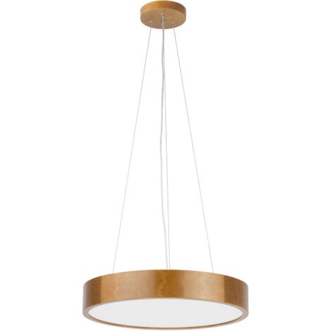 Suspension en bois LEJA, lustre rond, 475 RUSTIKAL (1/5)