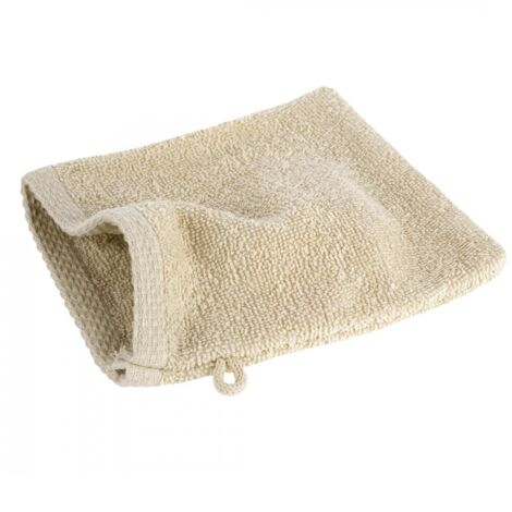 GANT DE LINGE EN COTON LISSE EUROFIRANY 16 X 21 CM BEIGE (1/5)