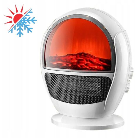 Chauffage et ventilateur 2 en 1 - chaleur en hiver et agréable ventilation en été (1/5)