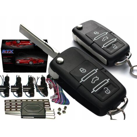 VERROUILLAGE CENTRALISÉ, 2 TÉLÉCOMMANDES, COUTEAU DE POCHE, LOGO RTX CL9S 4D