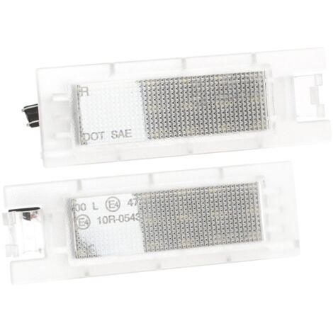 Ensemble de 2 feux de plaque d'immatriculation à LED pour Hyundai Tucson II ix35 (1/2)
