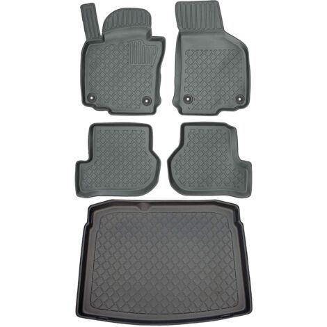 Tapis de coffre ARISTAR 192631G + tapis de sol ARISTAR 602559 - Volkswagen Golf V Hatchback de 10.2003 à 2008, plancher avant AV2 - INSTALLÉS (1/5)