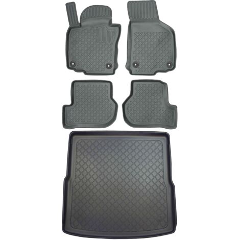 Tapis de coffre ARISTAR 192640G + tapis de sol ARISTAR 602559 - Volkswagen Golf VI Kombi de 09.2009 à 08.2013, repose-pieds AV2 avant - INSTALLÉS (1/5)