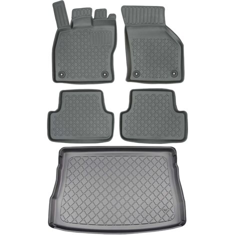 Tapis de coffre ARISTAR 193882G + tapis de sol ARISTAR 603108 - Volkswagen Golf VIII Hatchback à partir de 12.2019, pied AV2 avant - INSTALLÉS (1/5)