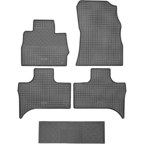 Tapis de sol RIGUM 900316 + housse 900101 - BMW X5 E53 SUV (1999-2007) jantes alliage MS + fixation Velcro BMW à l'avant - Installés (1/5)