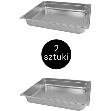 Conteneur GN Mega-M 2/1 650x530x100 (lot de 2) N (1/2)