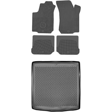 DOMA 290155 Coffre + DOMA 215697 Tapis de sol - Skoda Octavia I Liftback de 1996 à 2010. SANS BUTÉES. (1/5)