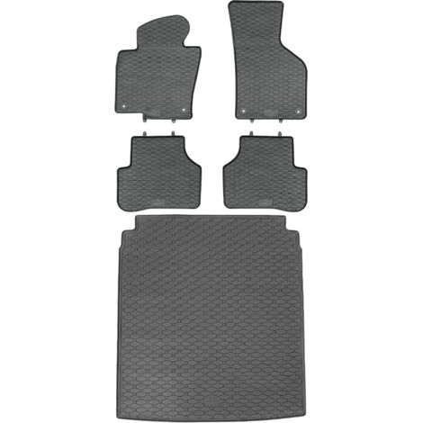 RIGUM 437317 Coffre + Tapis de sol GEYER 807/4C - VW Passat B6 Berline 2005-10.2009, plancher AV AV - INSTALLÉ (1/5)