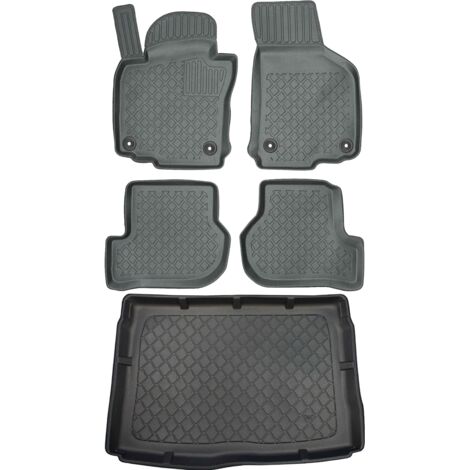 Tapis de coffre ARISTAR 192559G + tapis de sol ARISTAR 602559 - Volkswagen Golf V Hatchback de 10.2003 à 2008, plancher avant AV2 - INSTALLÉS (1/5)