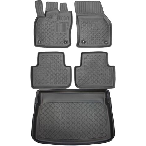 Tapis de coffre ARISTAR 193411G + tapis de sol ARISTAR 603411 - Volkswagen Golf Sportsvan Minivan à partir de 05.2014, côté conducteur AV2 avant - INSTALLÉS (1/5)