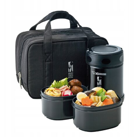 Thermos déjeuner ZOJIRUSHI SW-EZE35-BA 350 ml noir (1/5)
