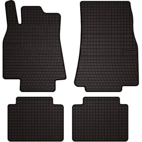 Tapis de sol en caoutchouc pour : Mercedes Classe B W245 (2005-2011) - noirs, sur mesure