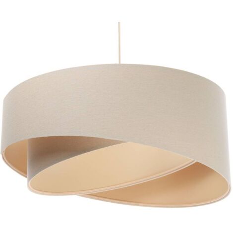 Lampe suspendue crémée (1/5)