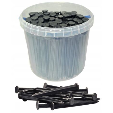 Piquets pour agrotextile Polonais 15 cm forts 150 pièces (1/4)