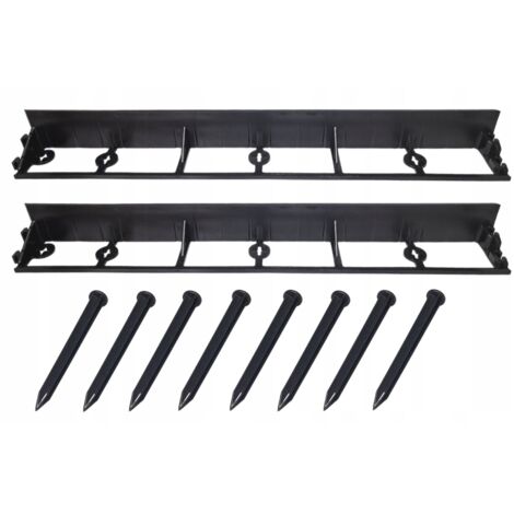 Bordure de pelouse 5 cm + 8 chevilles, longueur 1 m Produit Polonais (1/5)