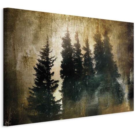Tableau - Épicéas majestueux (1 pièce) large (1/5)