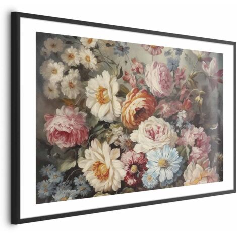 Affiche - Le parfum des fleurs du jardin (1/4)