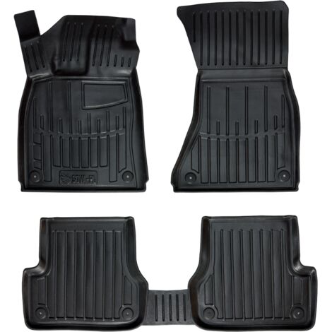 Tapis de voiture Audi A6 C7 2011-2018, distance entre les centres des butées de tapis arrière 37 cm