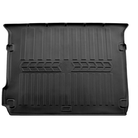 Tapis de coffre Nissan Pathfinder III R51 2010-2015 version 7 places (3ème rangée de sièges rabattus) (1/5)