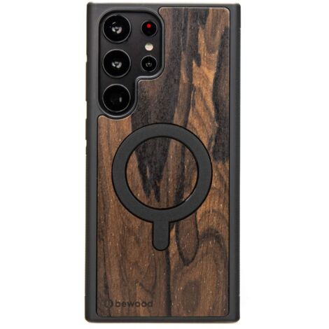 Coque en bois Bewood pour Samsung Galaxy S25 Ultra ZIRICOTE avec MagSafe (1/2)
