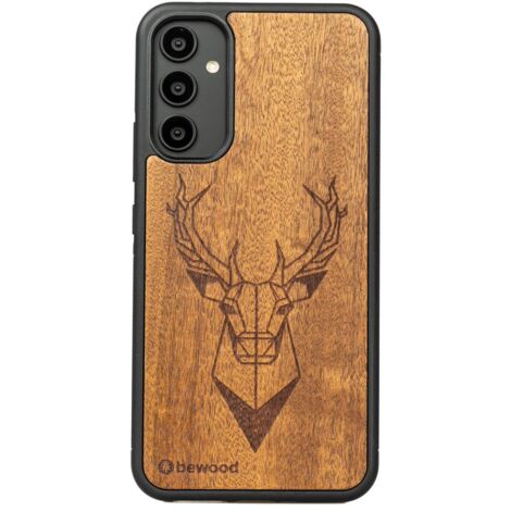 Coque en bois Bewood pour Samsung Galaxy A34 5G IMBUIA DEER