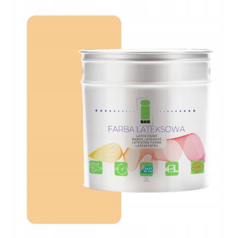 Peinture murale latex pour intérieur Sandy Walls 2L - Magasin d'usine (1/5)