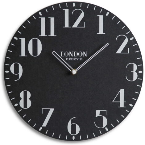 Horloge murale rétro londonienne 30 cm (1/4)
