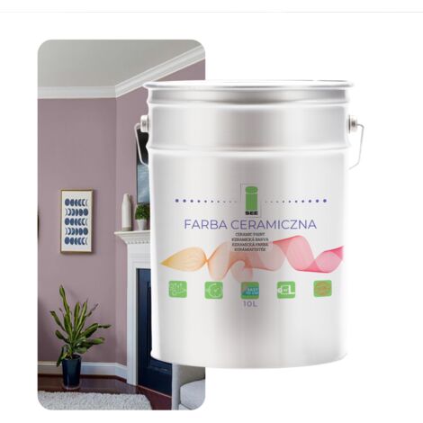 Peinture murale céramique lavable, couleur chinée, résistante aux taches, 10 L (1/5)