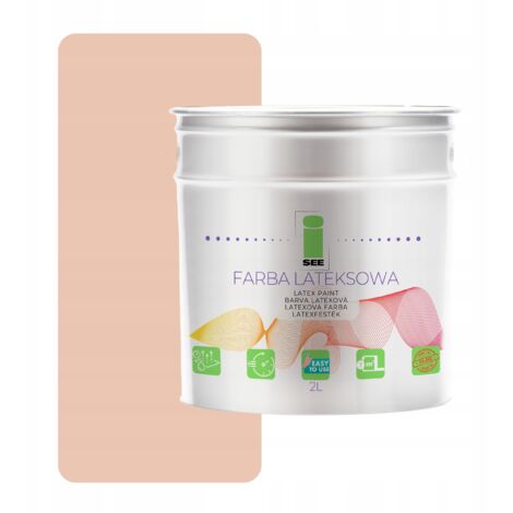 Peinture murale latex pour intérieur beige clair 2L - Fabricant (1/5)