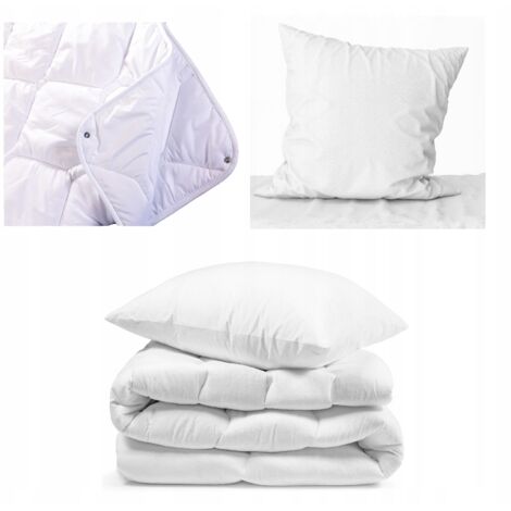 Couette double Easy Sleep 4 saisons 140x200 cm + oreiller 70x80 cm. (1/5)