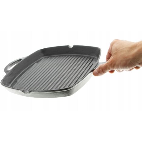 GRIL EN FONTE MASSIVE POUR GRILLER (1/5)