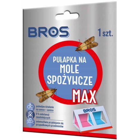 Piège à mites alimentaires Bros MAX 1 pièce Une protection efficace pour votre cuisine (1/2)