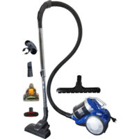 Aspirateur cyclone sans sac 900W – Puissance d'aspiration 25Kpa – Filtre HEPA H13 lavable – Technologie multicyclone