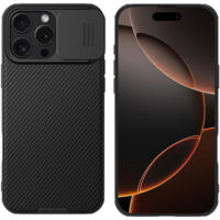 Coque Nillkin CamShield Pro pour iPhone 16 Pro Max (noir)