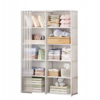 ARMOIRE MODULAIRE CINTRE PLIABLE ARMOIRE MÉTALLIQUE 155x28x80 cm