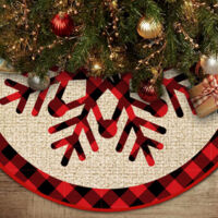 Lot De 2 Tapis/Paillassons Noël – Père Noël & Flocons – 57x110cm – RUGWORLD
