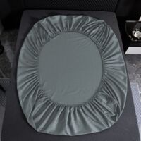 DRAP HOUSSE COTON 140x200+25 GRIS