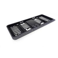 Cadre de plaque d'immatriculation court en carbone USA AMIO-02795