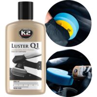 Pâte à polir pour peinture automobile K2 LUSTER Q1 250 g Blanc