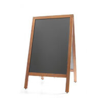 Panneau d'information publicitaire MENU autoportant pour restaurants 500x850mm - Hendi 664001