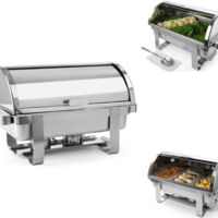 HoReCa chauffe-plats pour pâte GN 1/1 Rolltop - Hendi 470206