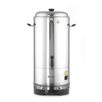 Cafetière électrique double paroi 10 L - Hendi 211205
