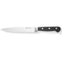 Couteau de boucher professionnel pour la viande, acier forgé, Kitchen Line, 200 mm - Hendi 781340