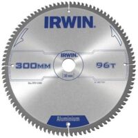 Irwin 1907781 Aluminium Circular Saw Blade 300 x 30mm x 96T