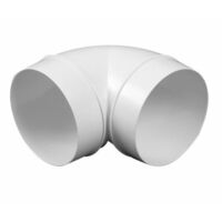 Raccord de tuyau 90° Circular PVC 100