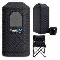 Sauna vapeur portable TERMO GO avec fauteuil combiné Home SPA 180 x 53 x 53 cm