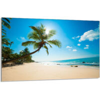 Protection de plaque de cuisson en verre 80x52 Beach