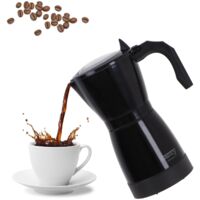 Cafetière électrique Moka Camry noire CR4415