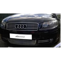 Garniture de calandre chromée pour AUDI A3 8P Tuning