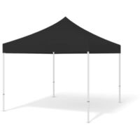 Toit pour structure de tente 3x3 - noir